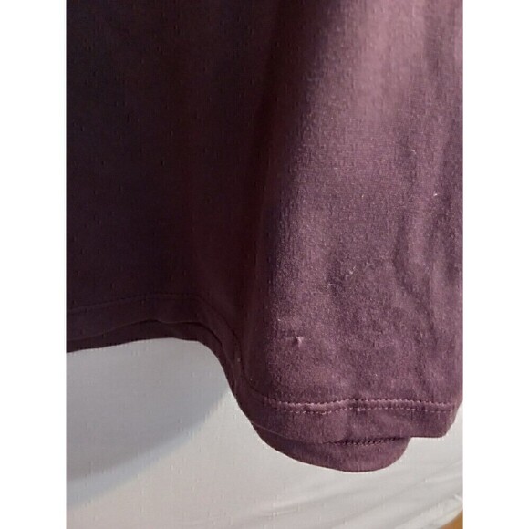 Freely Womens large purple flowy top Ruffle Sleeves - Picture 12 of 13